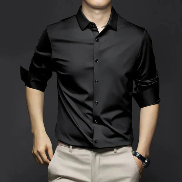 Męska Koszula Slim Fit – Łatwa w Pielęgnacji Klasyczny Krój Oddychająca