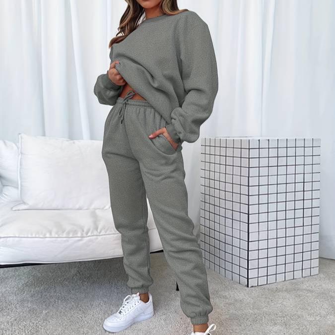 Damski Komplet Sweter i Jogger – Wygodny Loungewear