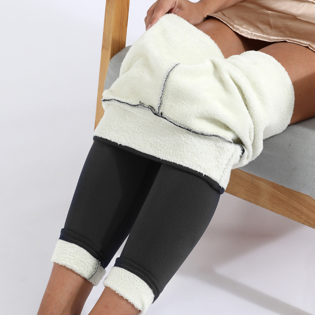 Damskie Legginsy Ocieplane - Z Miękką Podszewką