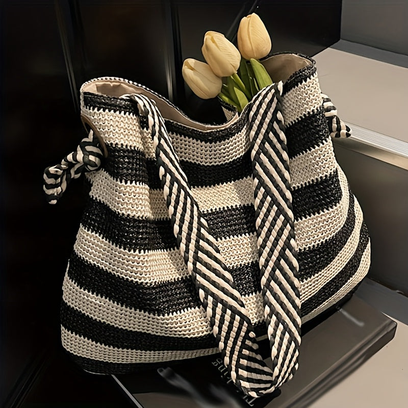Damska Casualowa Tote Bag – Stylowa Torba na Ramię na Co Dzień