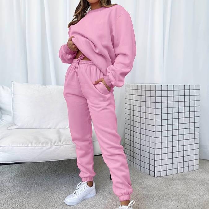 Damski Komplet Sweter i Jogger – Wygodny Loungewear