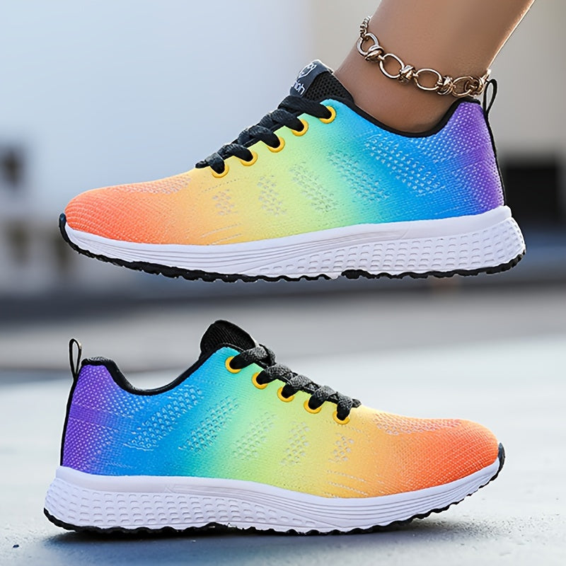 Damskie Oddychające Sneakersy - Lekkie Komfort Sport