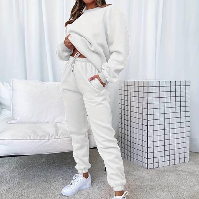 Damski Komplet Sweter i Jogger – Wygodny Loungewear