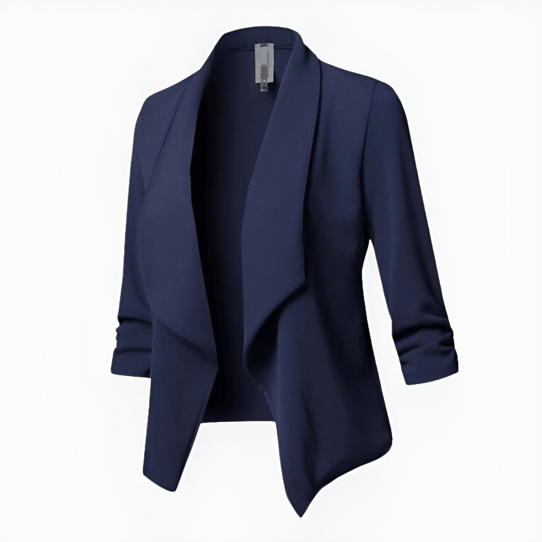 Damski Blazer z Długim Rękawem - Elegancki Formalna Profesjonalna