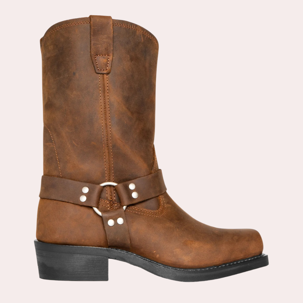 Męskie Stylowe Kowbojki - Klasyczny Skóra Design Western