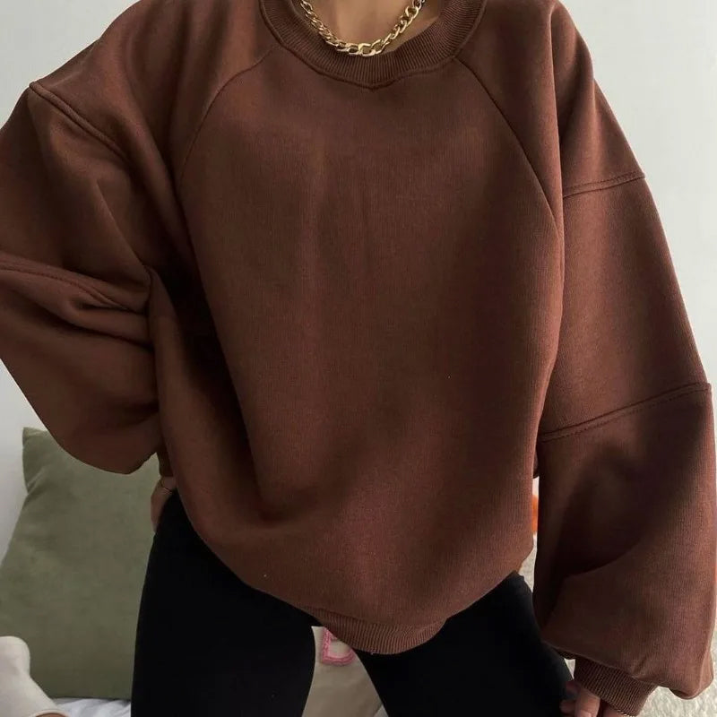 Damski Oversize Sweter – Ciepły i stylowy