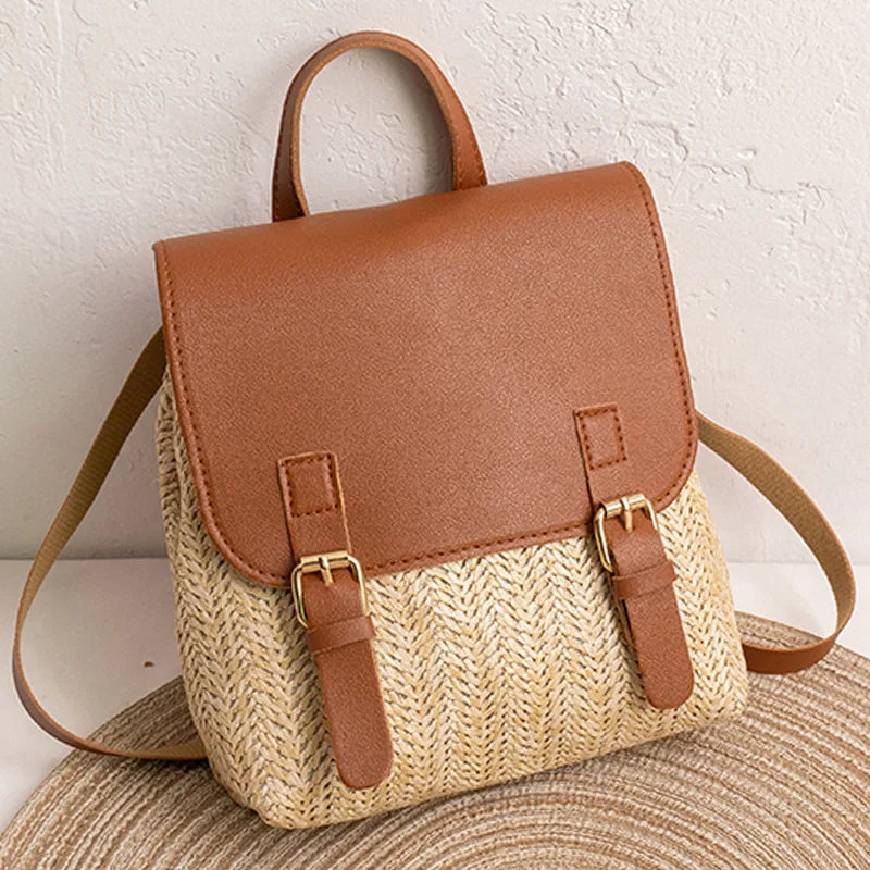 Damski Plecak Vintage - Styl Boho Letni Plecak Dzienny