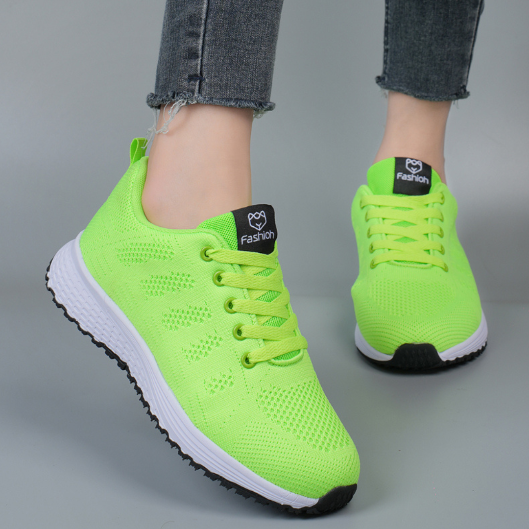 Damskie Oddychające Sneakersy - Lekkie Komfort Sport