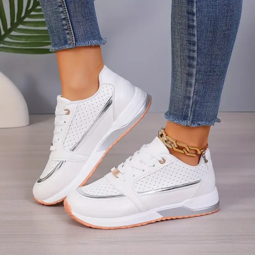Damskie Lekkie Sneakersy – Oddychające z Amortyzacją i Nowoczesnym Designem