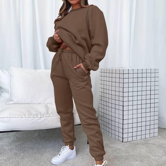 Damski Komplet Sweter i Jogger – Wygodny Loungewear