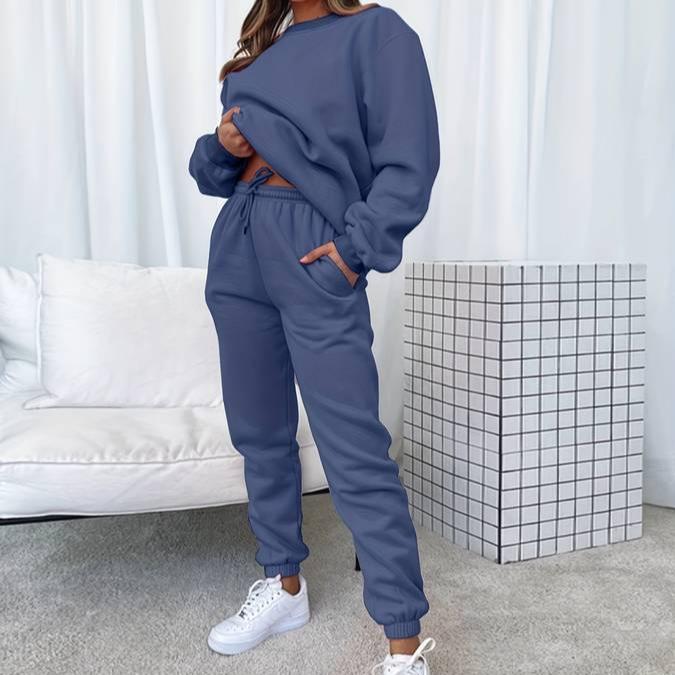 Damski Komplet Sweter i Jogger – Wygodny Loungewear